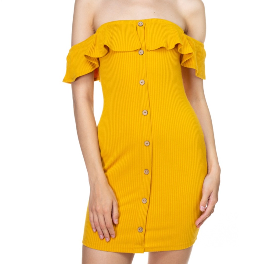 Off shoulder ripped dress  5 left